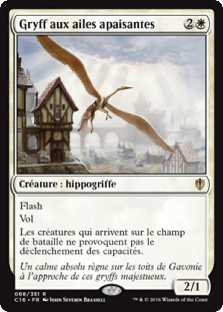 Gryff aux ailes apaisantes — Commander 2016 — Magic: The Gathering