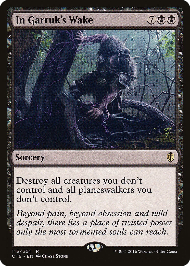 In Garruk's Wake — Commander 2016 — Magic: The Gathering