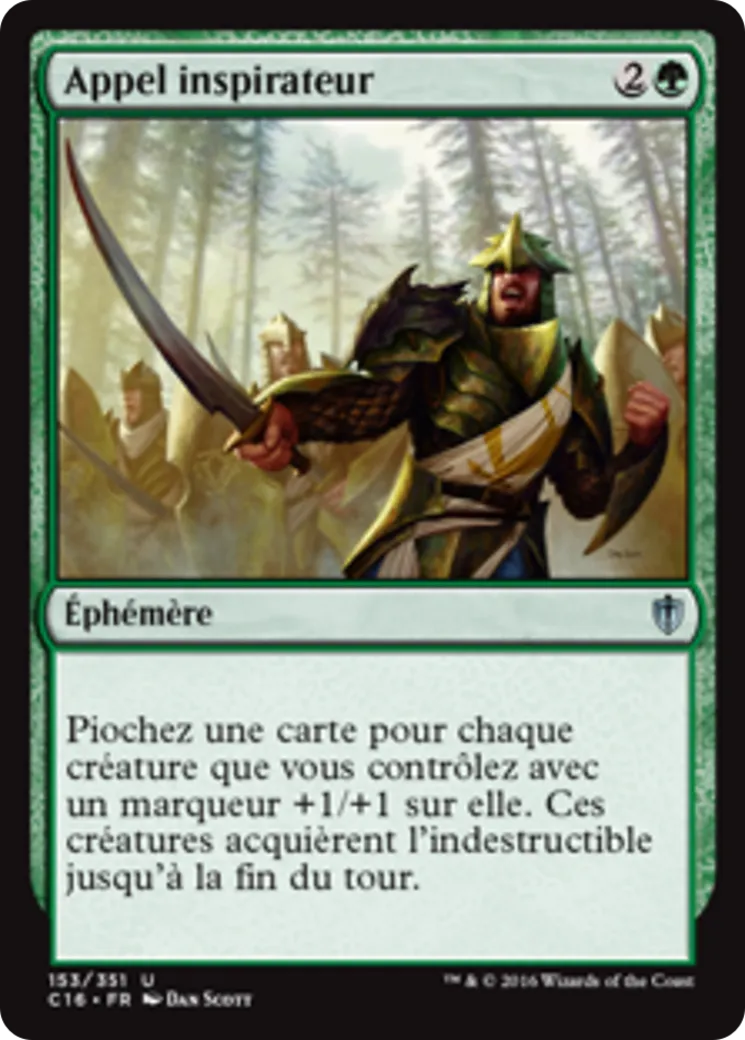 Appel inspirateur — Commander 2016 — Magic: The Gathering