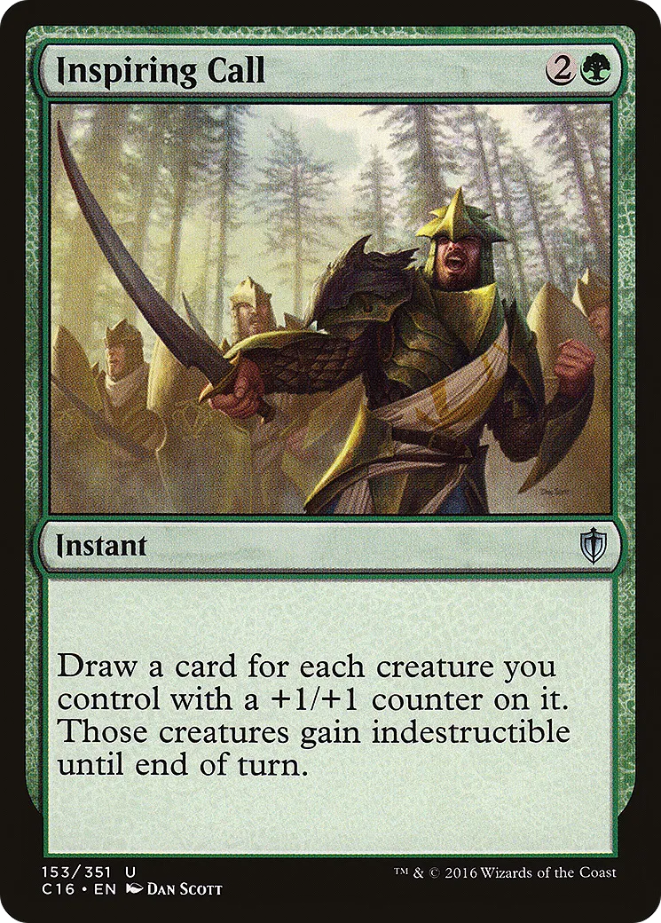 Inspiring Call — Commander 2016 — Magic: The Gathering