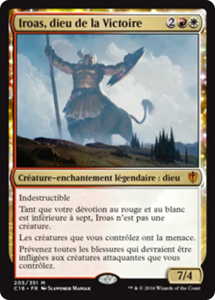 Iroas, dieu de la Victoire — Commander 2016 — Magic: The Gathering