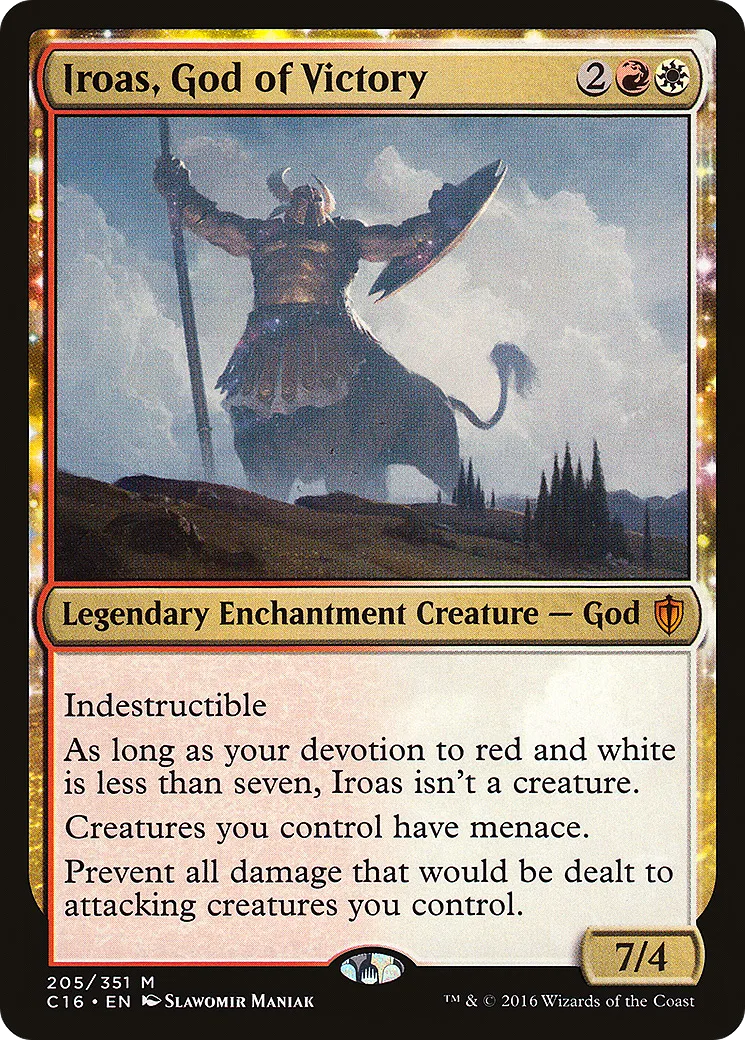 Iroas, God of Victory — Commander 2016 — Magic: The Gathering