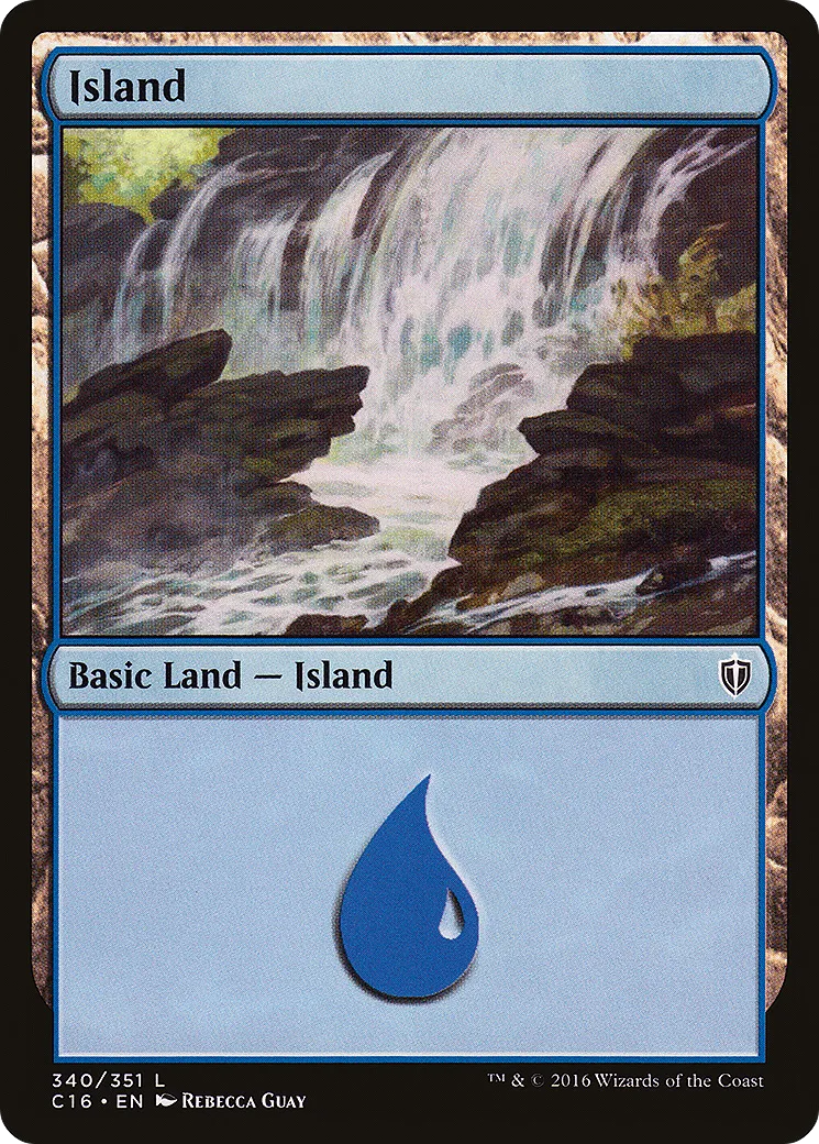 Island — Commander 2016 — Magic: The Gathering