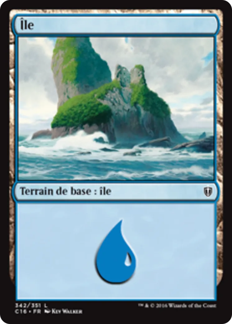 Île from Commander 2016 - Magic: The Gathering