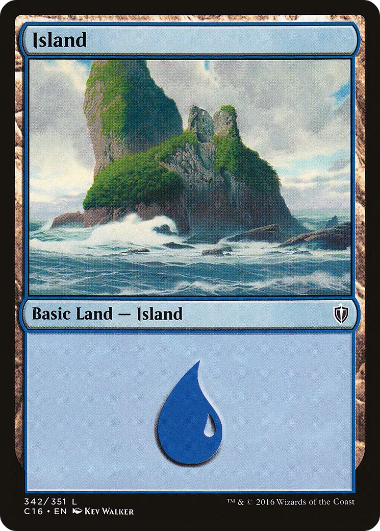 Island — Commander 2016 — Magic: The Gathering