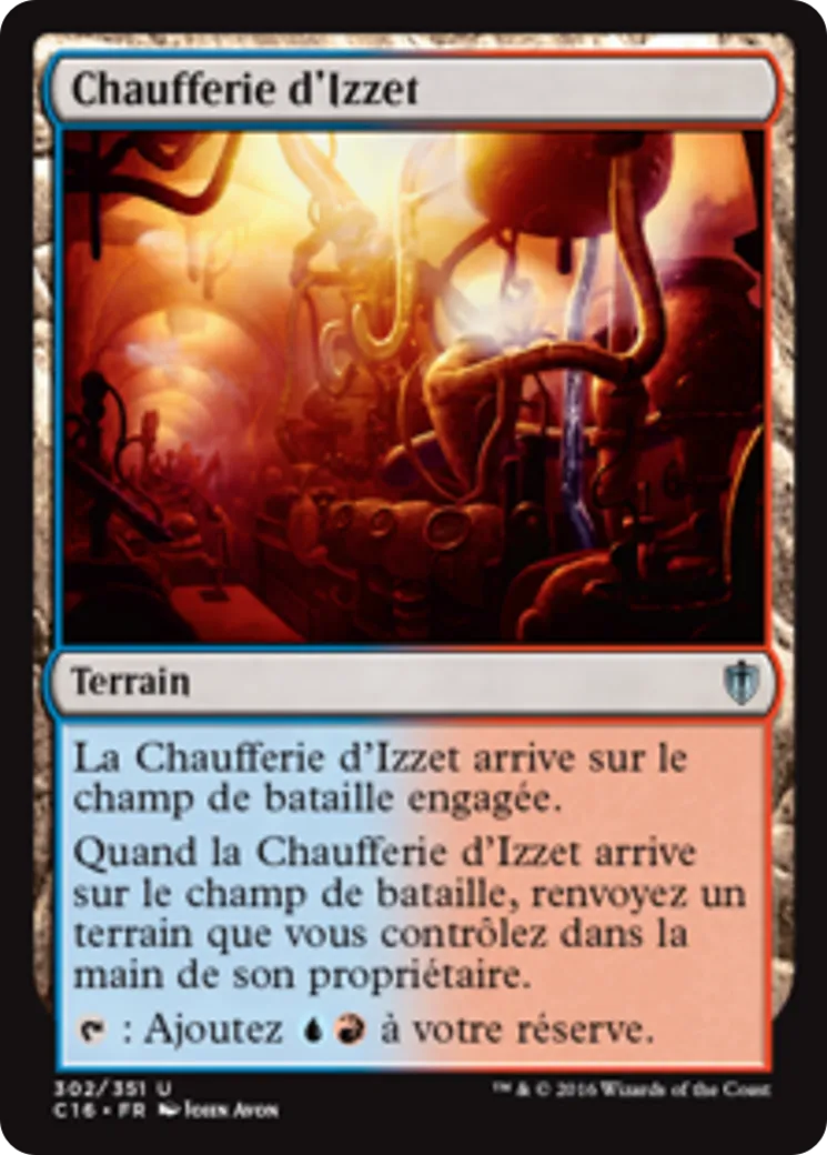 Chaufferie d'Izzet — Commander 2016 — Magic: The Gathering