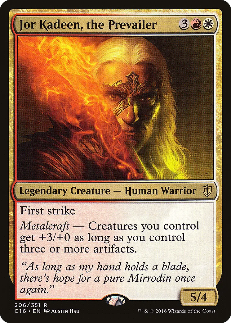 Jor Kadeen, the Prevailer — Commander 2016 — Magic: The Gathering