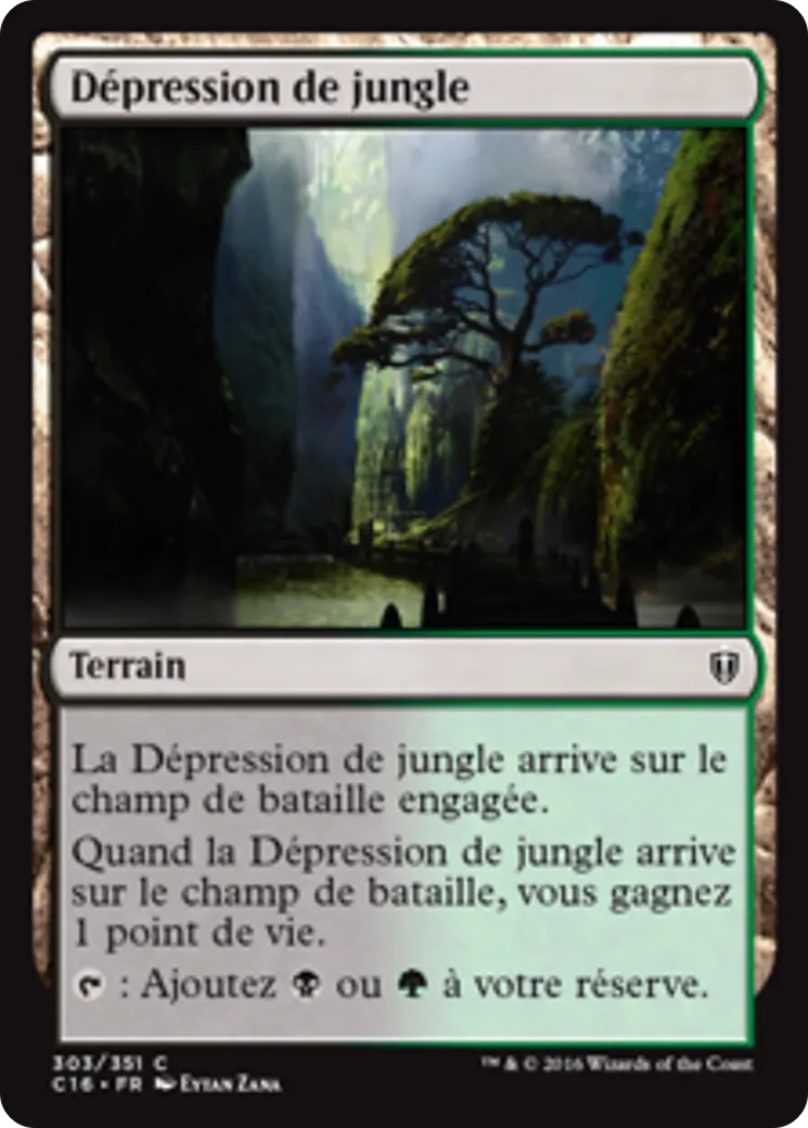 Dépression de jungle — Commander 2016 — Magic: The Gathering