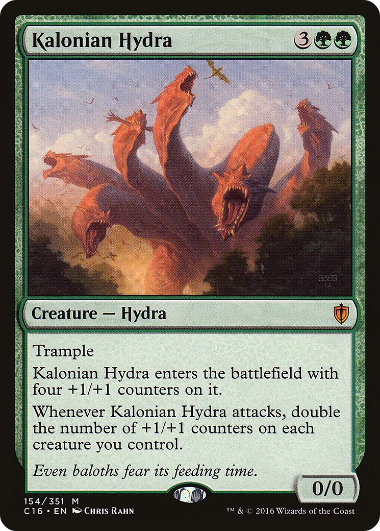 Kalonian Hydra — Commander 2016 — Magic: The Gathering