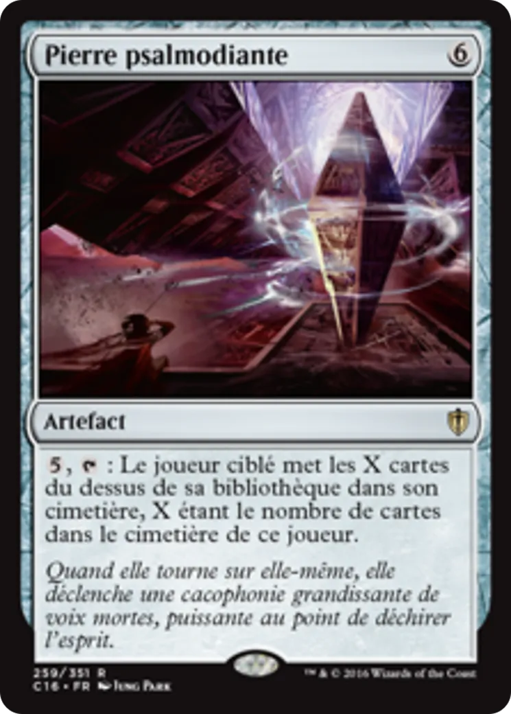 Pierre psalmodiante — Commander 2016 — Magic: The Gathering