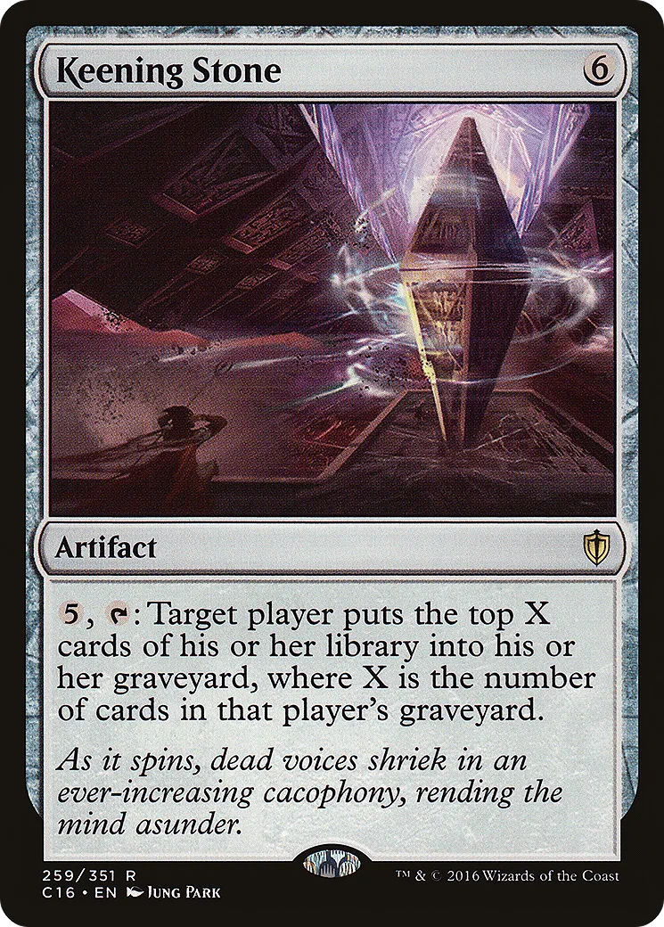 Keening Stone — Commander 2016 — Magic: The Gathering