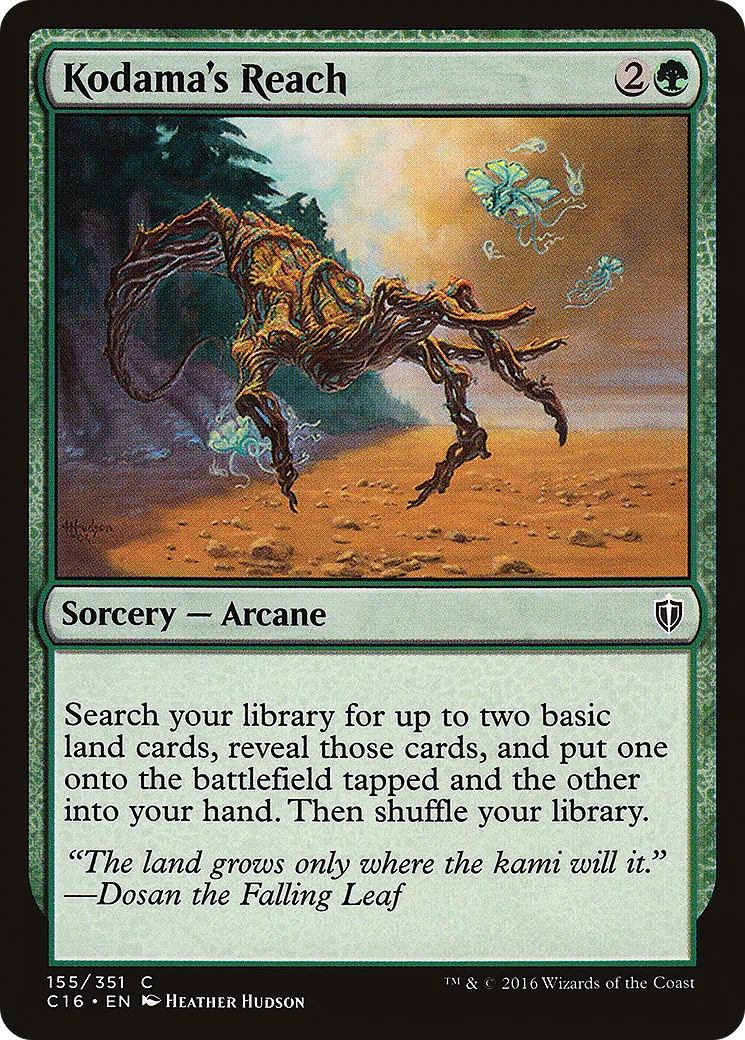 Kodama's Reach — Commander 2016 — Magic: The Gathering