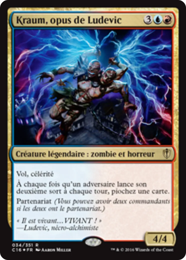 Kraum, opus de Ludevic — Commander 2016 — Magic: The Gathering