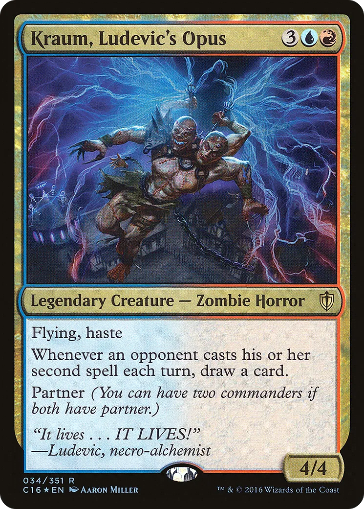 Kraum, Ludevic's Opus — Commander 2016 — Magic: The Gathering