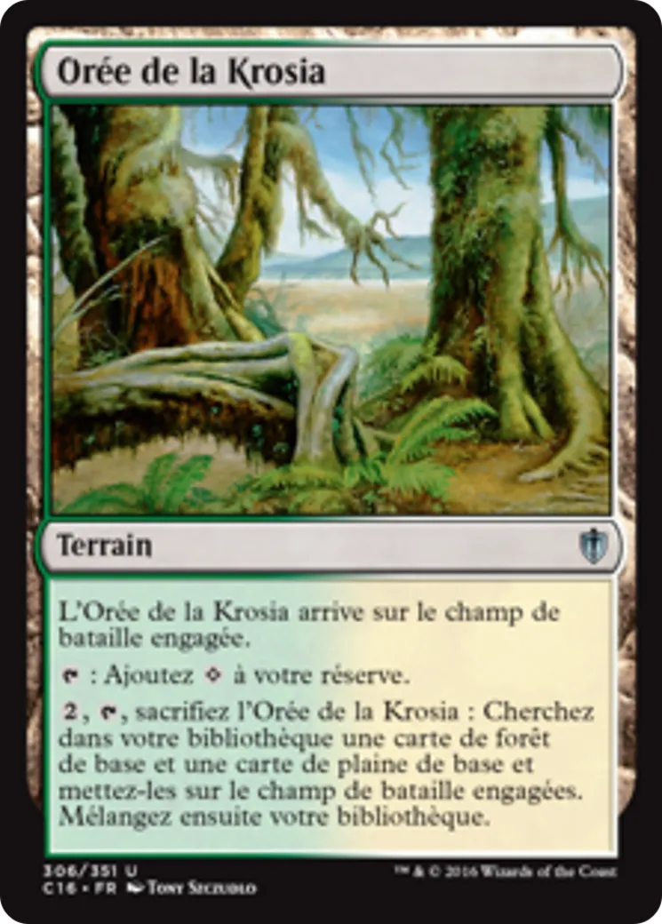 Orée de la Krosia — Commander 2016 — Magic: The Gathering