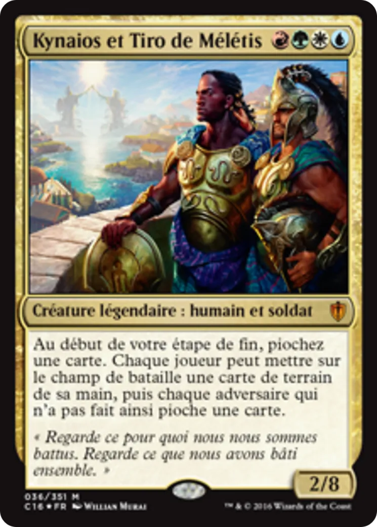 Kynaios et Tiro de Mélétis — Commander 2016 — Magic: The Gathering