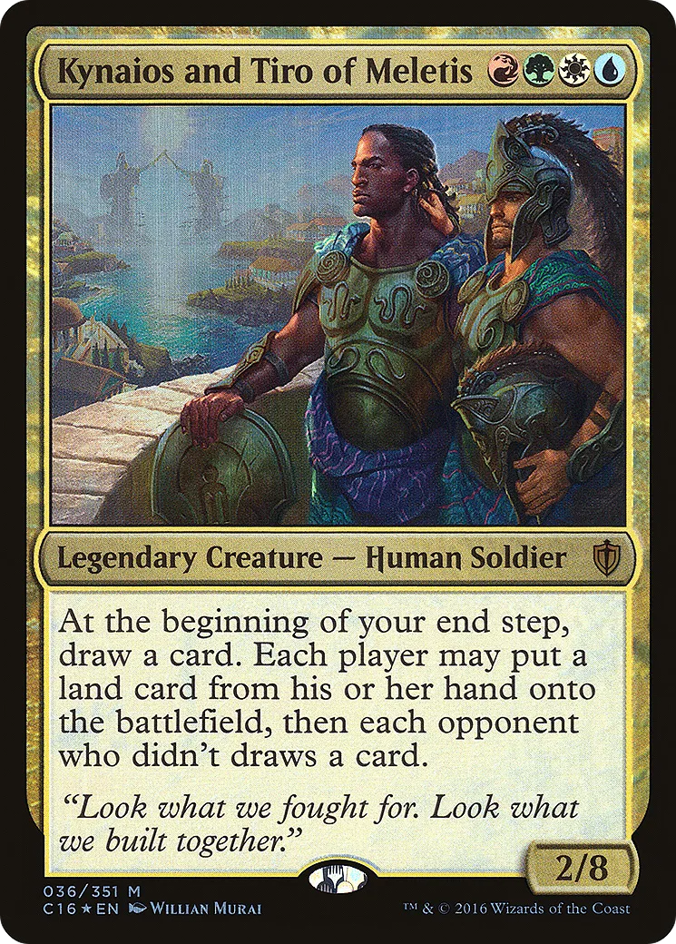 Kynaios et Tiro de Mélétis — Commander 2016 — Magic: The Gathering