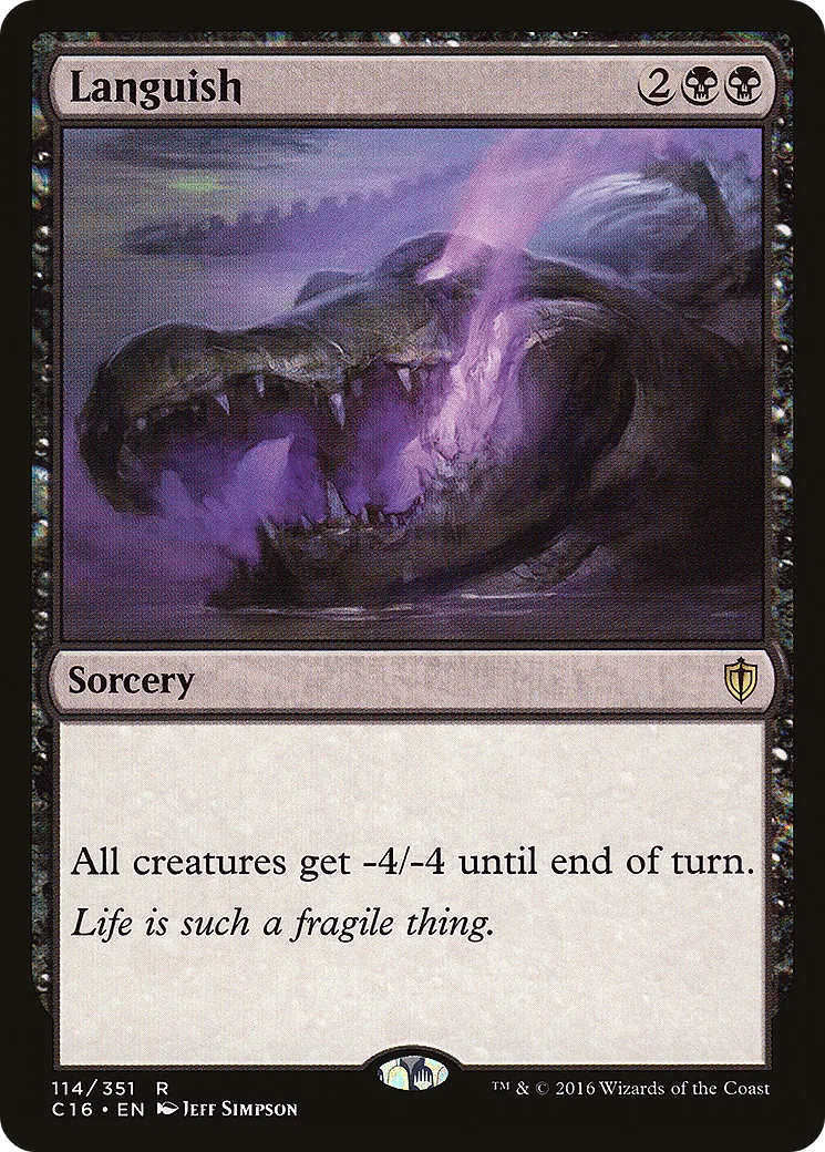 Languish — Commander 2016 — Magic: The Gathering