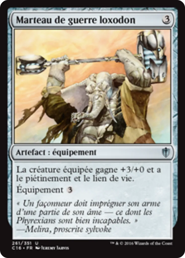 Marteau de guerre loxodon from Commander 2016 - Magic: The Gathering