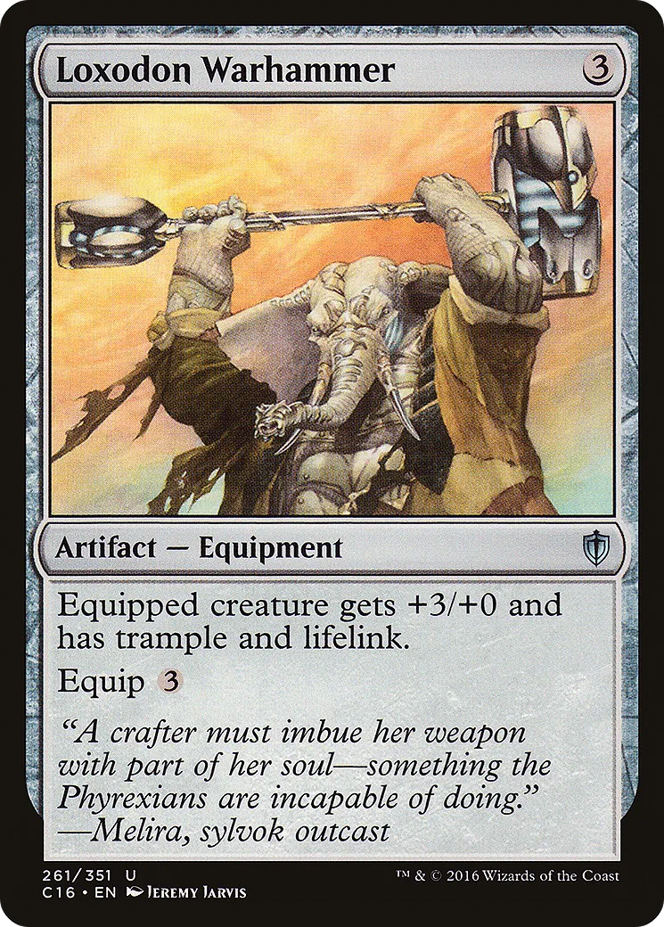 Loxodon Warhammer — Commander 2016 — Magic: The Gathering