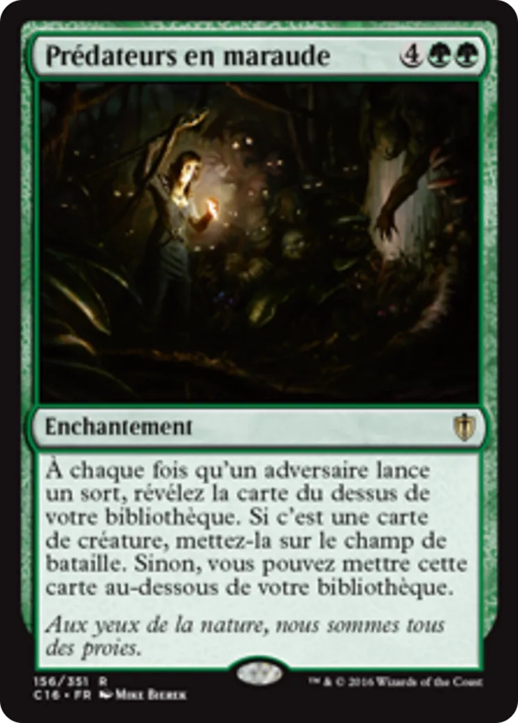 Prédateurs en maraude — Commander 2016 — Magic: The Gathering