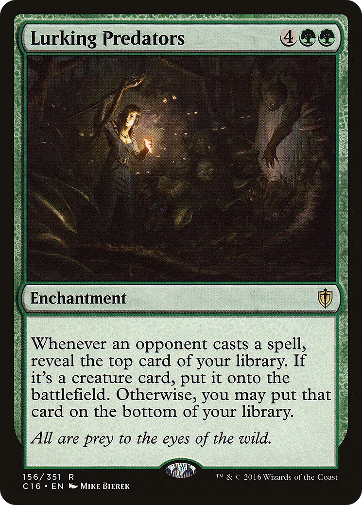 Lurking Predators — Commander 2016 — Magic: The Gathering