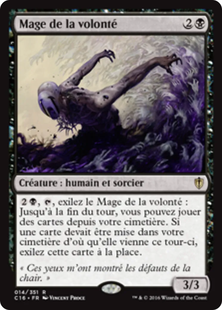 Mage de la volonté — Commander 2016 — Magic: The Gathering