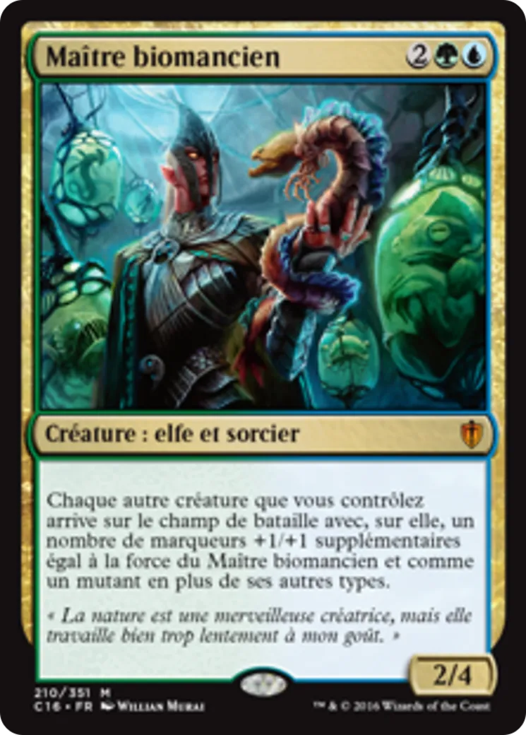 Maître biomancien — Commander 2016 — Magic: The Gathering