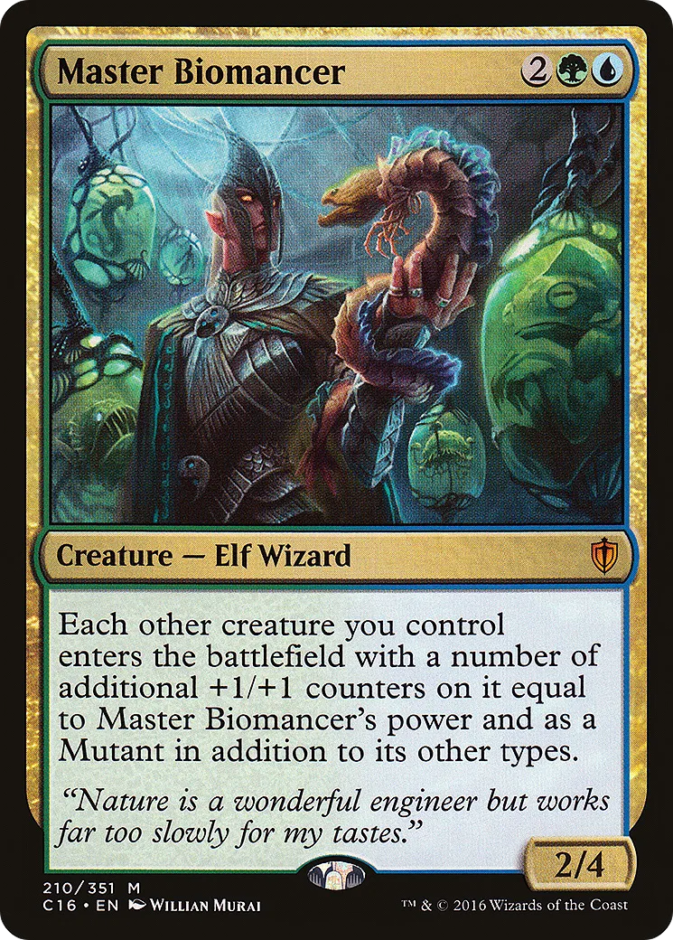 Master Biomancer — Commander 2016 — Magic: The Gathering