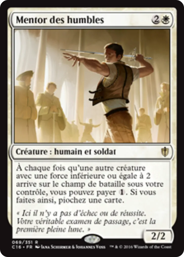 Mentor des humbles — Commander 2016 — Magic: The Gathering
