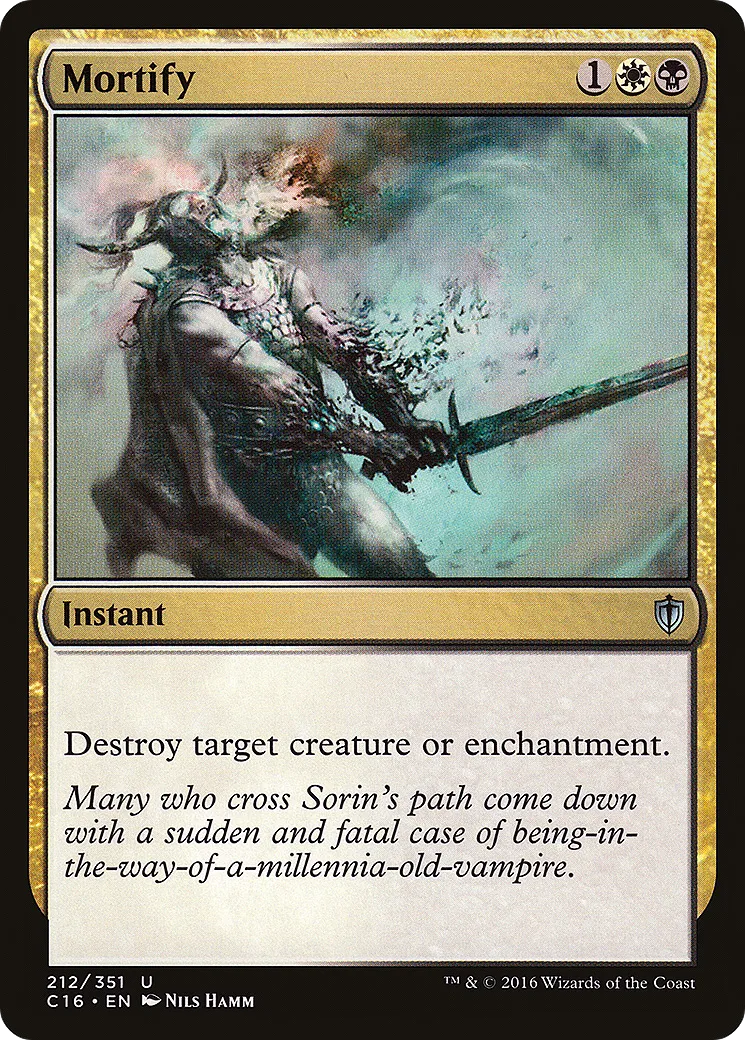 Mortify — Commander 2016 — Magic: The Gathering