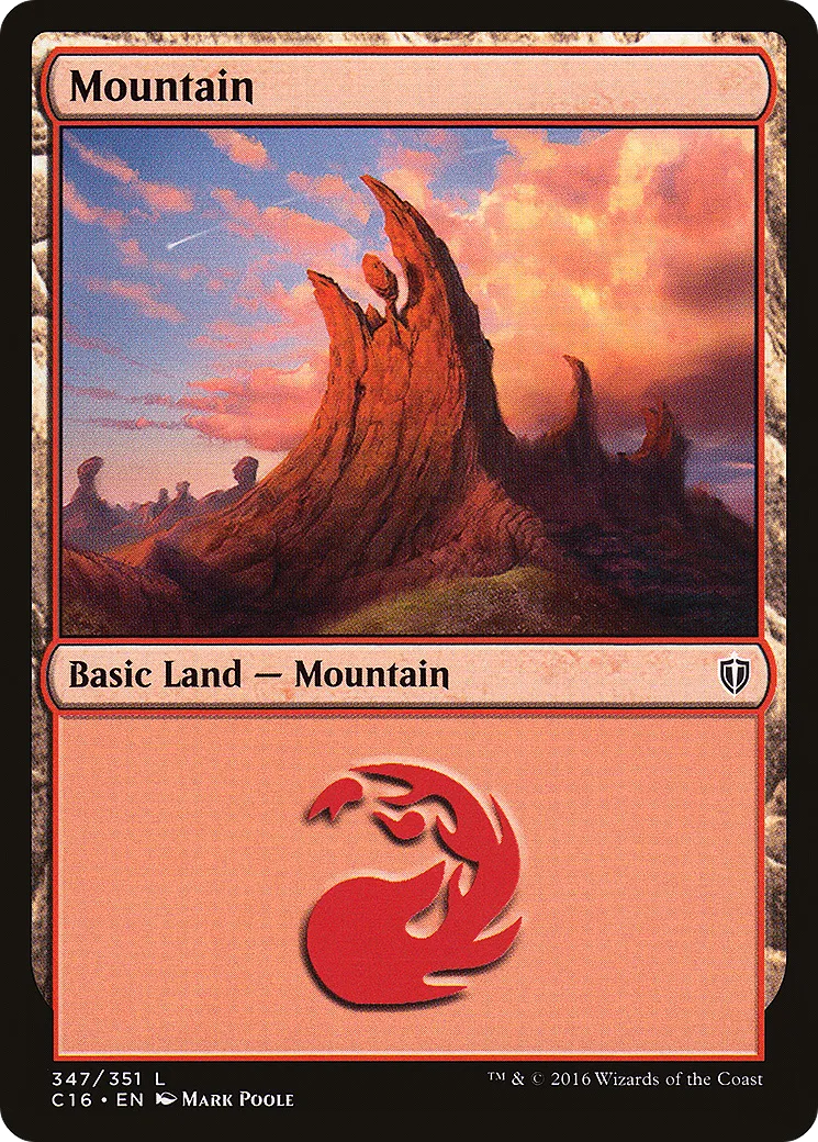 Mountain — Commander 2016 — Magic: The Gathering