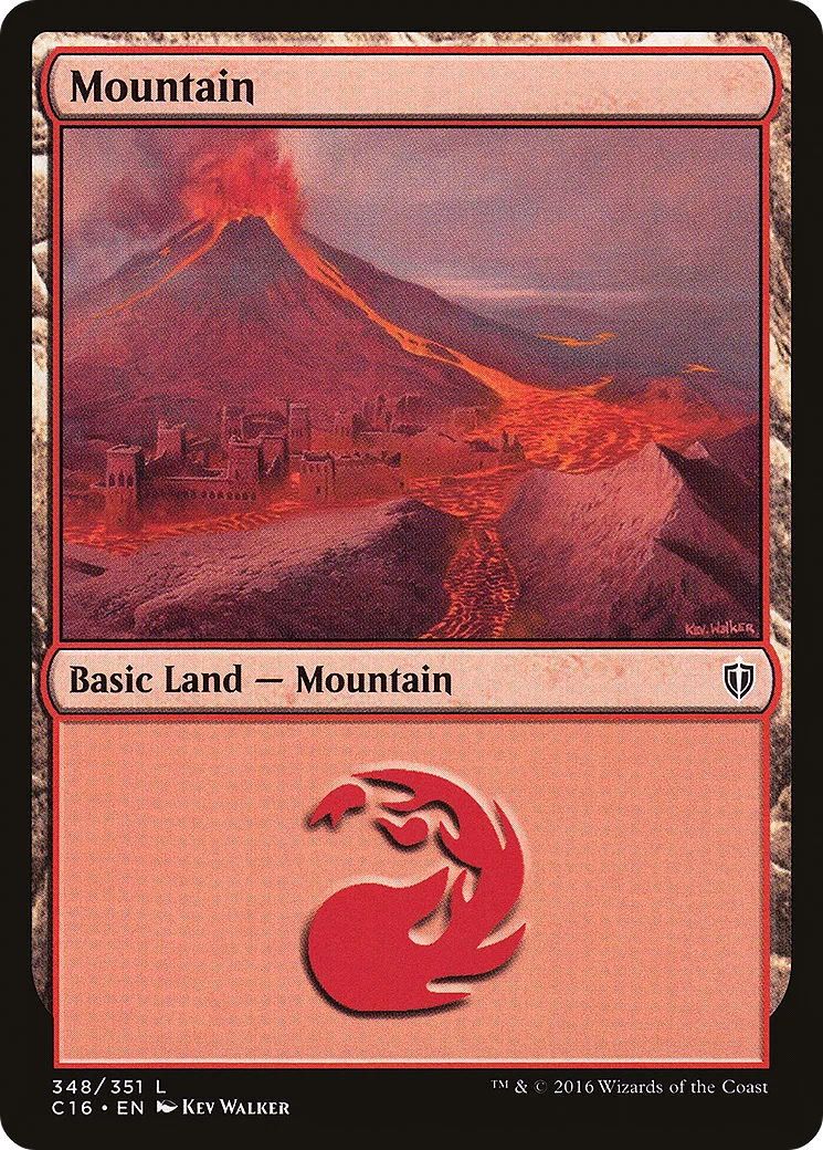 Montagne — Commander 2016 — Magic: The Gathering