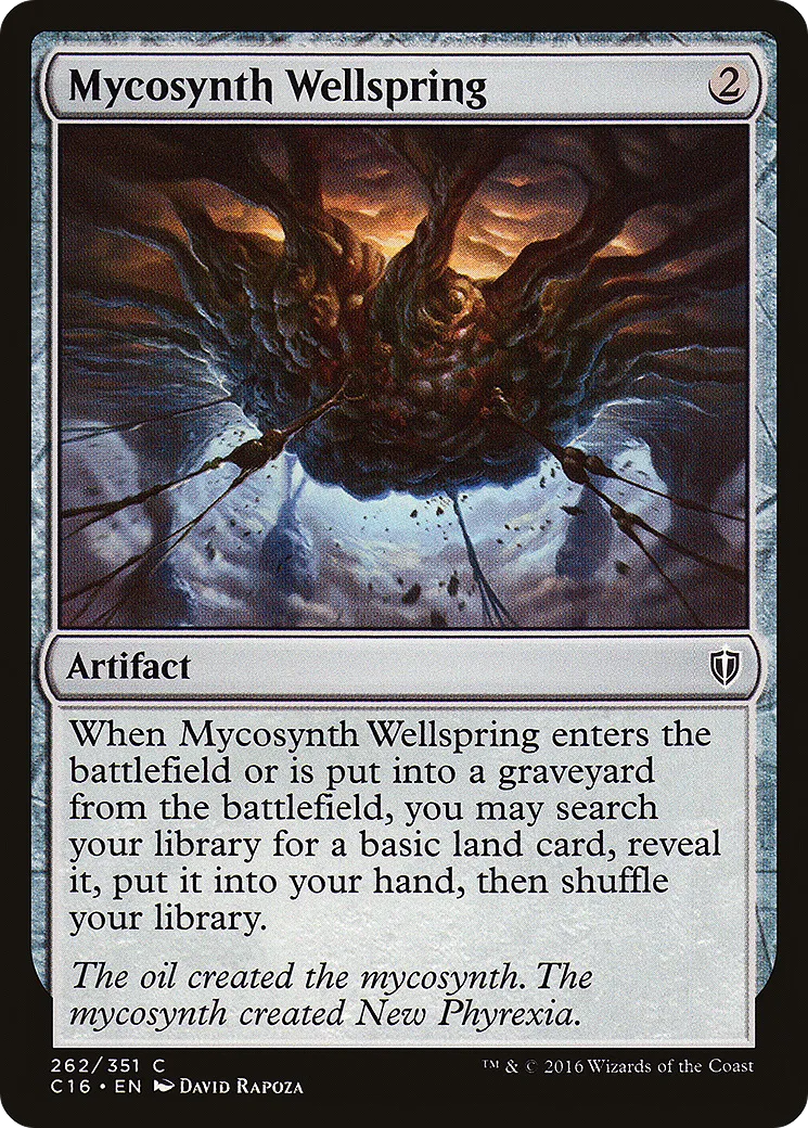 Mycosynth Wellspring — Commander 2016 — Magic: The Gathering