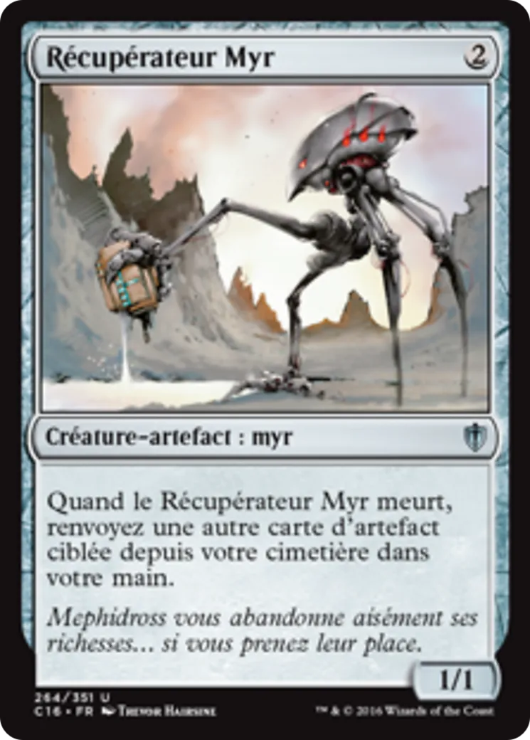 Récupérateur myr — Commander 2016 — Magic: The Gathering