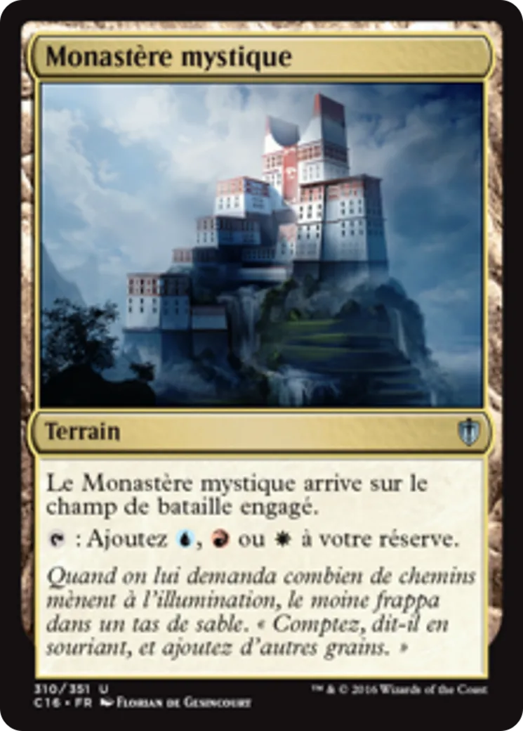 Monastère mystique — Commander 2016 — Magic: The Gathering