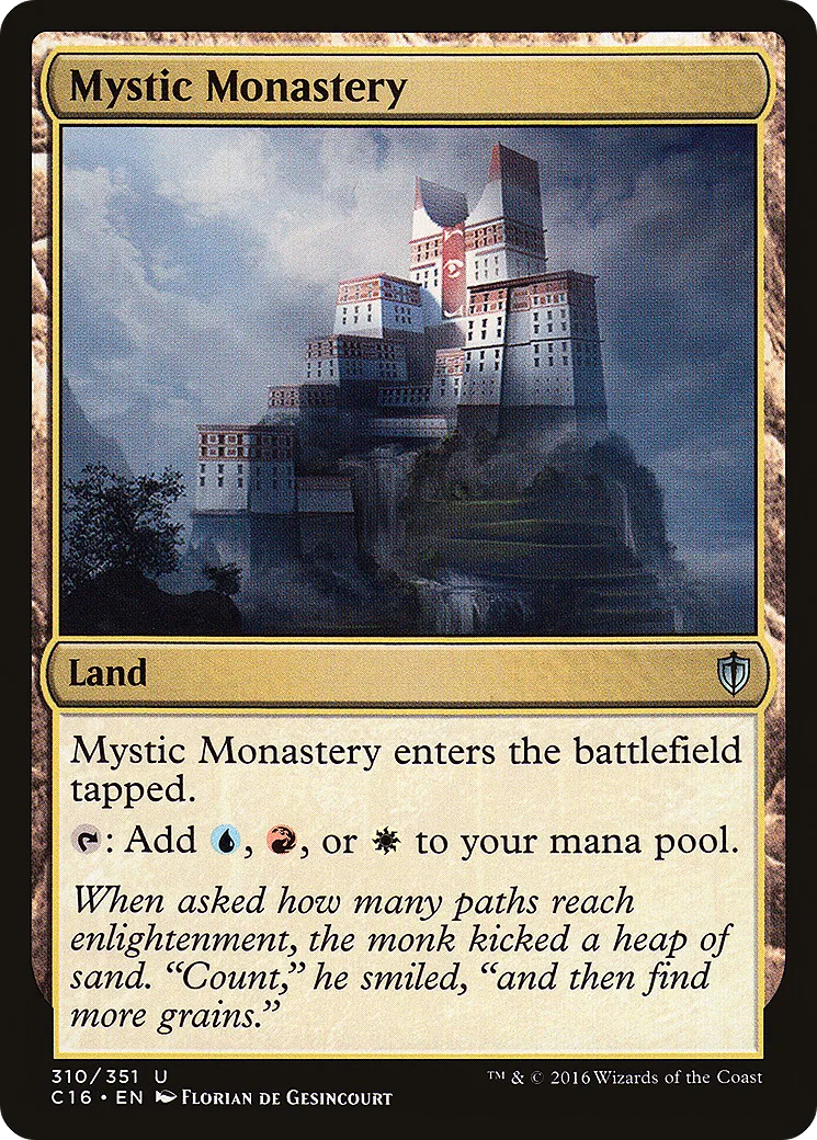 Monastère mystique — Commander 2016 — Magic: The Gathering