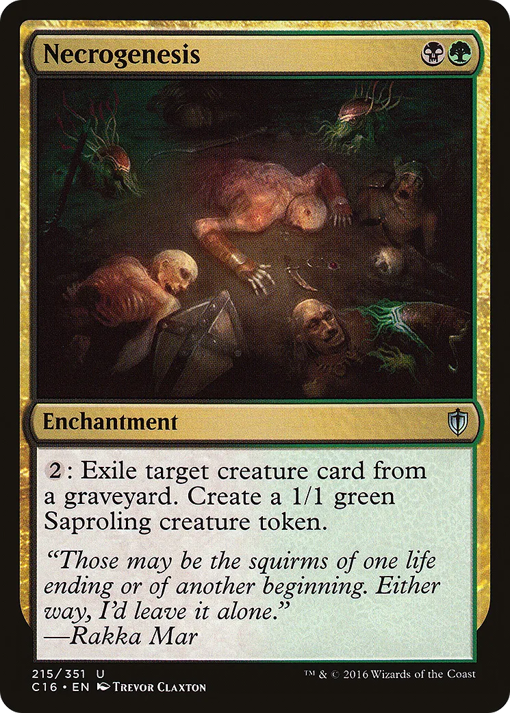 Necrogenesis — Commander 2016 — Magic: The Gathering