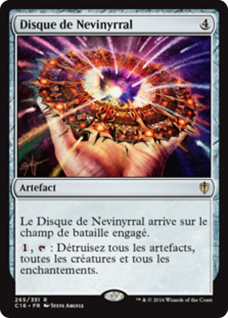 Disque de Nevinyrral from Commander 2016 - Magic: The Gathering