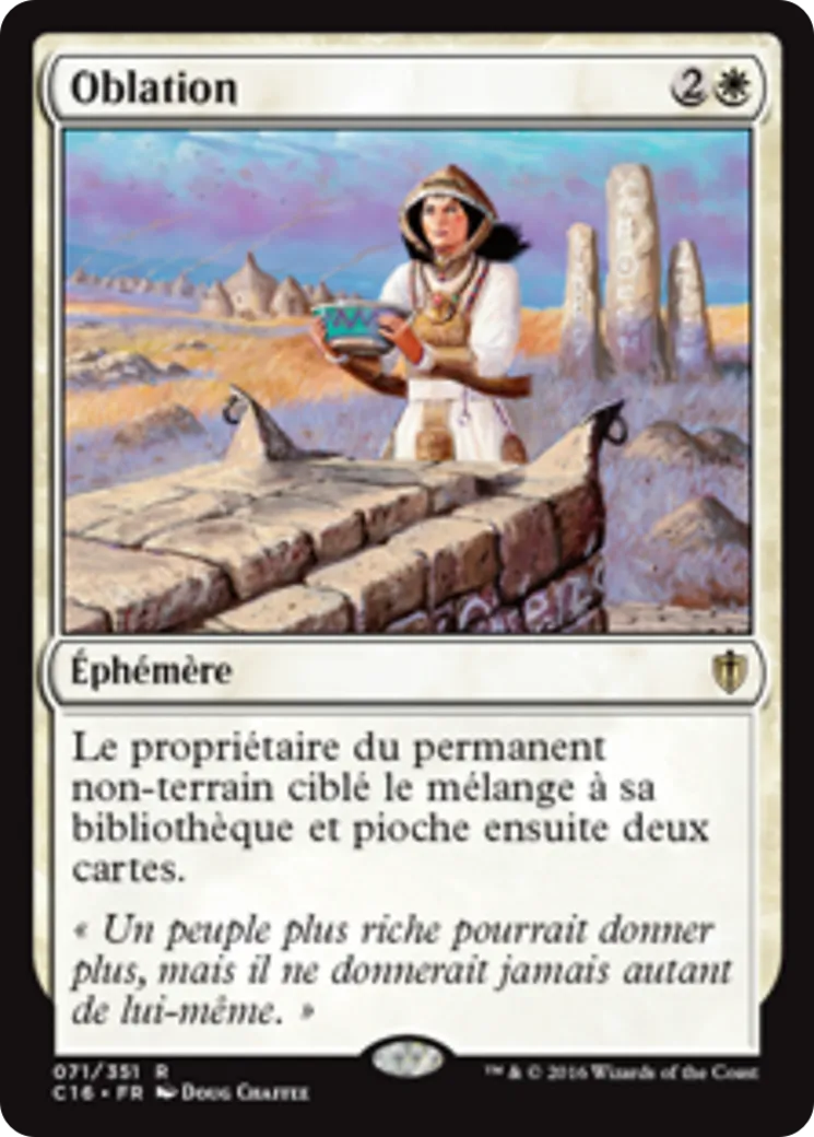 Oblation — Commander 2016 — Magic: The Gathering