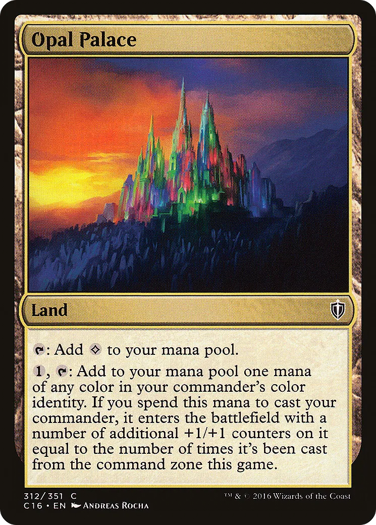 Opal Palace — Commander 2016 — Magic: The Gathering