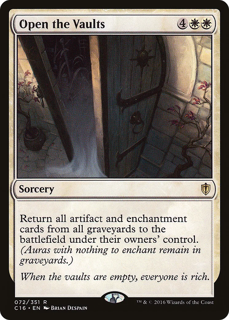 Ouvrez les chambres fortes ! — Commander 2016 — Magic: The Gathering