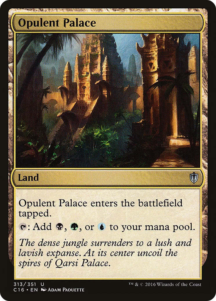 Opulent Palace — Commander 2016 — Magic: The Gathering