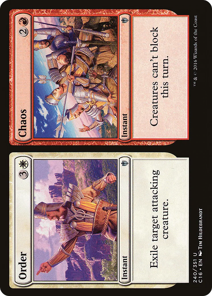 Order // Chaos — Commander 2016 — Magic: The Gathering