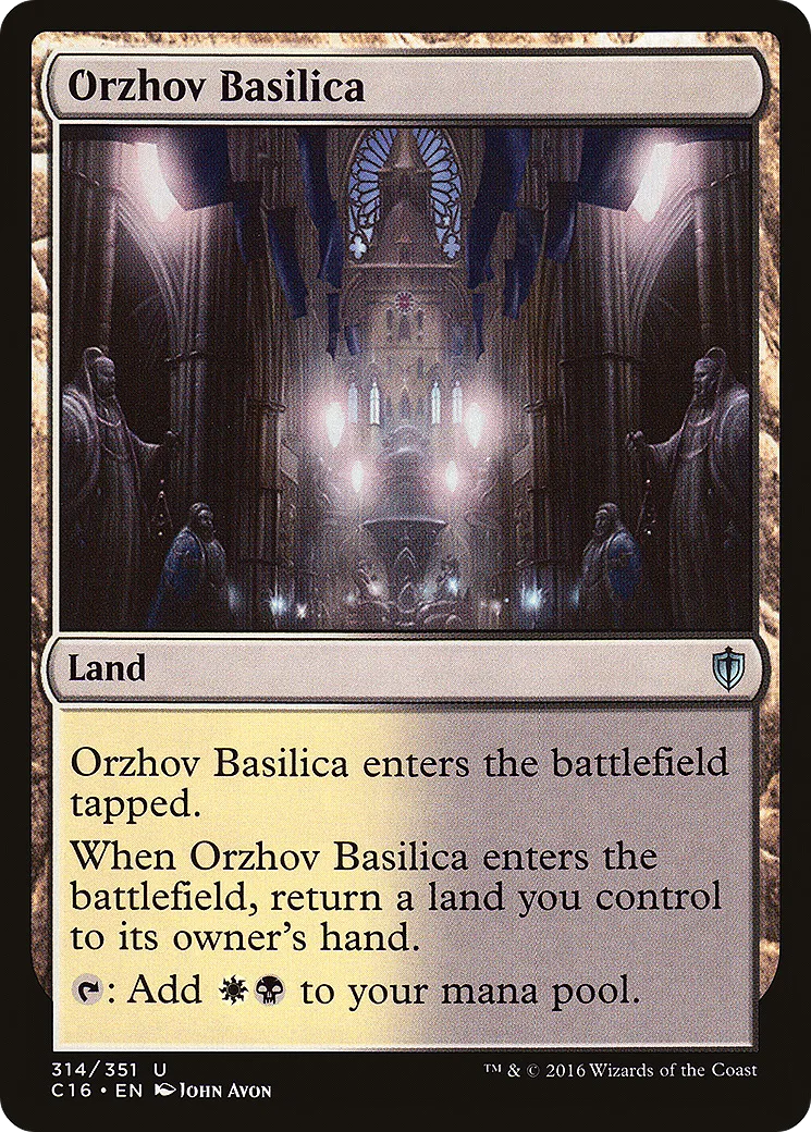 Orzhov Basilica — Commander 2016 — Magic: The Gathering