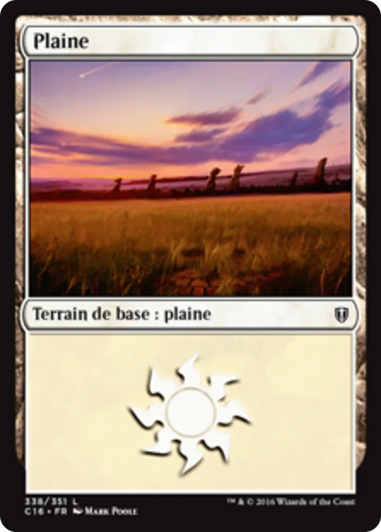 Plaine — Commander 2016 — Magic: The Gathering