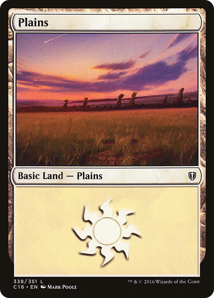 Plains — Commander 2016 — Magic: The Gathering
