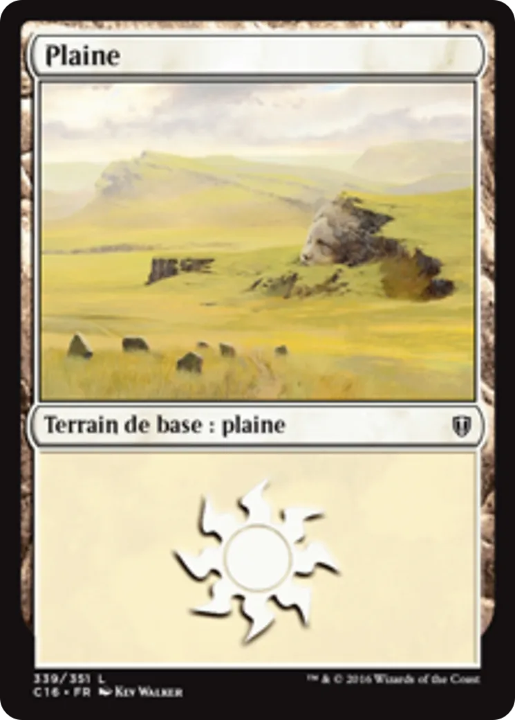 Plaine — Commander 2016 — Magic: The Gathering