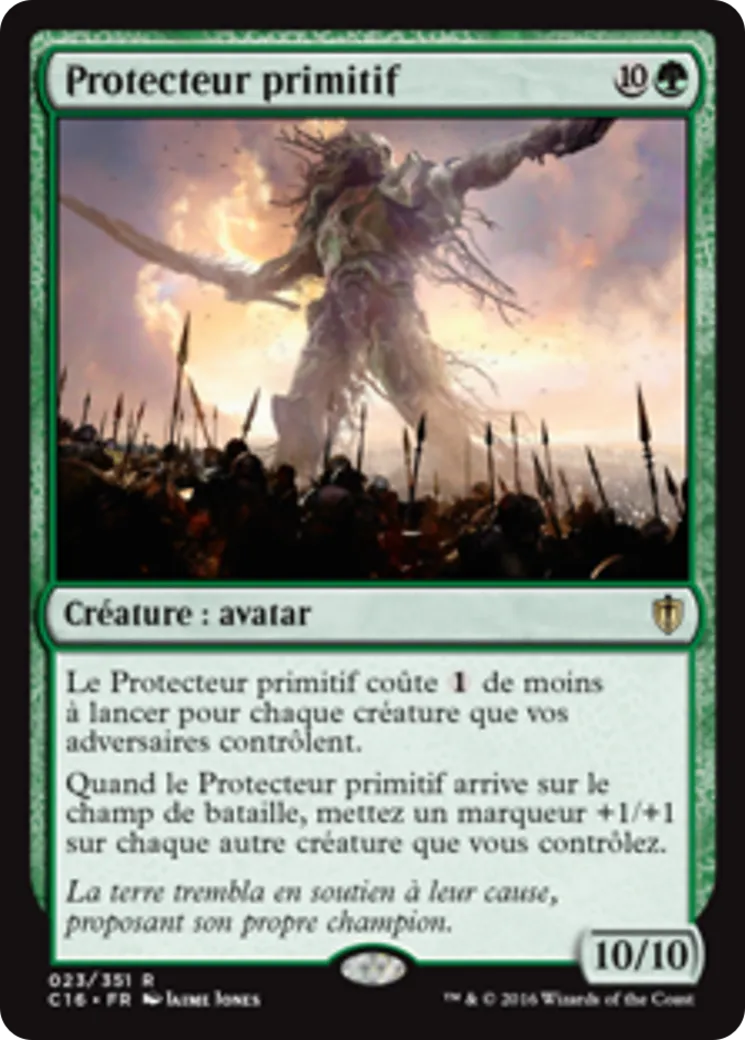 Protecteur primitif — Commander 2016 — Magic: The Gathering