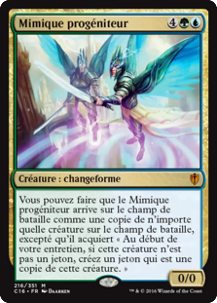 Mimique progéniteur — Commander 2016 — Magic: The Gathering